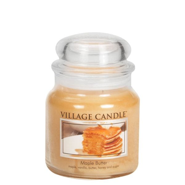 Village Candle Mittleres Glas Maple Butter