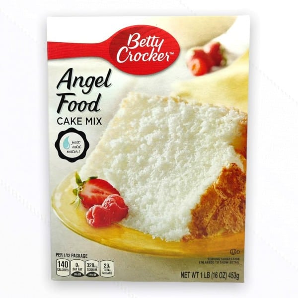 Betty Crocker Cake - Angel Food Backmischung (453g) - MHD reduziert