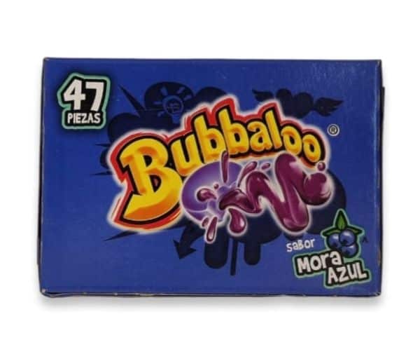Bubbaloo Bubble Gum Blueberry Box