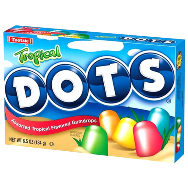 Tootsie Tropical Dots - Fruchtgummies Theaterbox