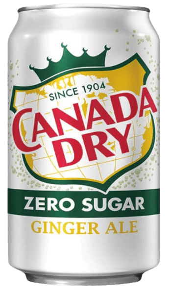 Canada Dry Ginger Ale Zero Sugar Erfrischungsgetränk (Dose) (355 ml.)