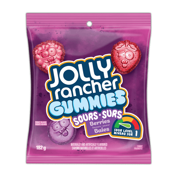 Jolly Ranchergummies Sours Berries Fruchtgummi
