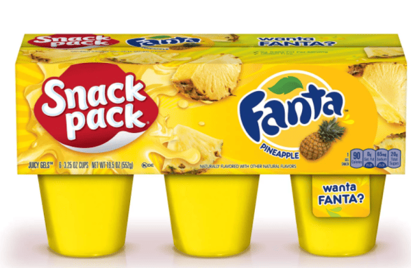 Snack Pack Fanta Pineapple