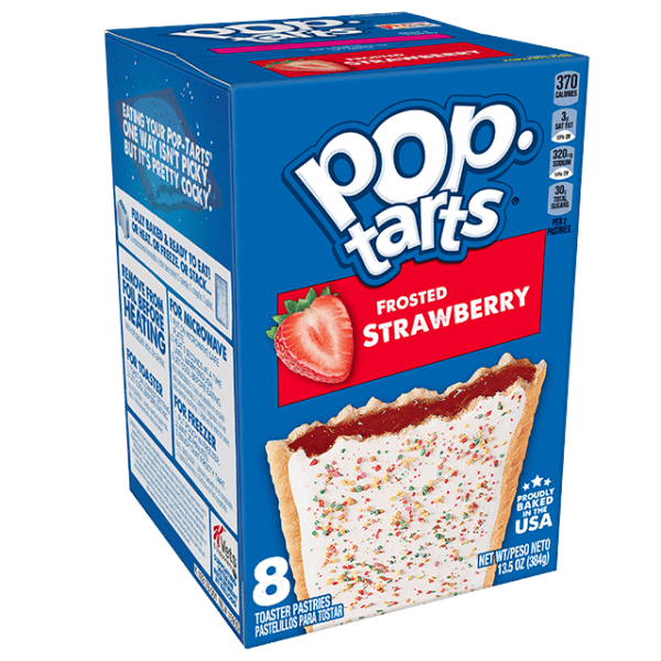 Kellogg's Pop Tarts Frosted Strawberry Teiggebäck