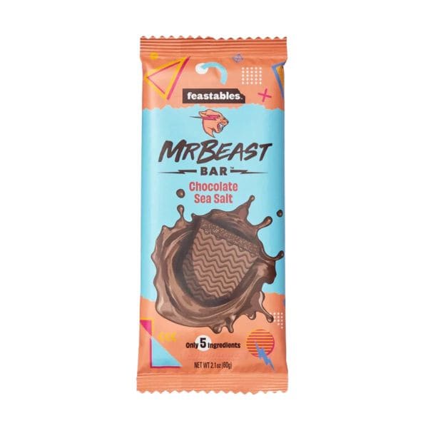 Mr. Beast Chocolate Sea Salt - Schokoladentafel