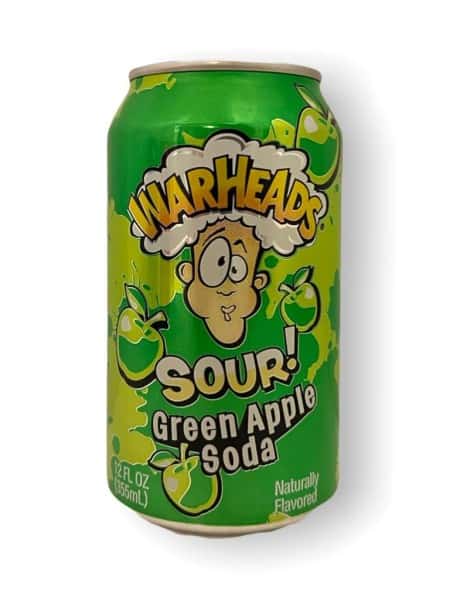 Warheads Sour! Green Apple (355ml.) Erfrischungsgetränk