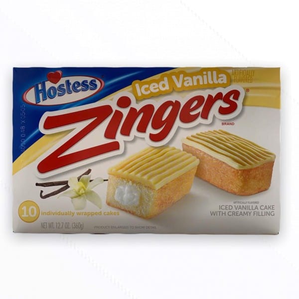 Hostess Zingers Iced Vanilla