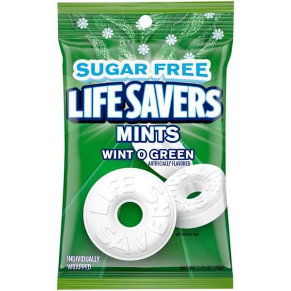 Lifesavers Mints Pep O Mint Bonbons Zuckerfrei