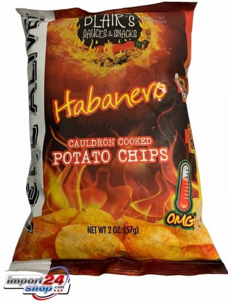 Blair's Habanero Potato Chips