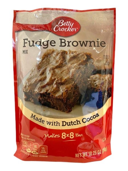 Betty Crocker Fudge Brownie Mix Backmischung 290g - MHD REDUZIERT