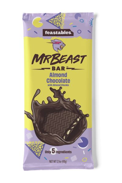 Mr. Beast Chocolate Almond - Schokoladentafel