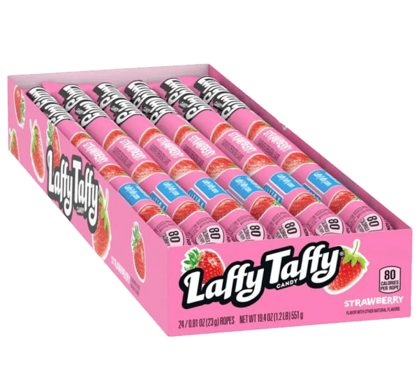 Wonka Laffy Taffy Rope Strawberry Kaustangen
