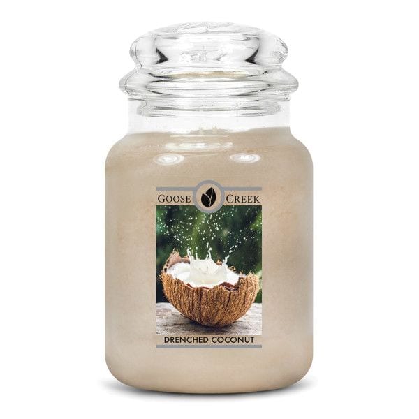 Goose Creek Candle Großes Glas Drenched Coconut