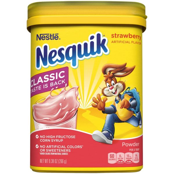 Nesquik Trinkschokolade Erdbeergeschmack 266g