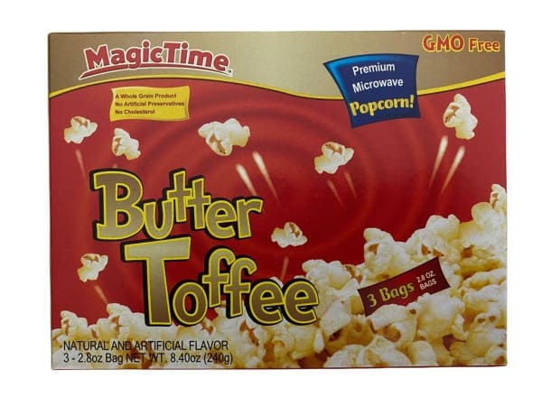 Magic Time Butter Toffee Popcorn