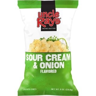 Uncle Rays' Chips Sour Cream & Onion Knabbersnack