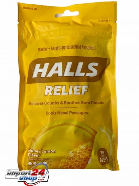 Halls Relief Honey Lemon