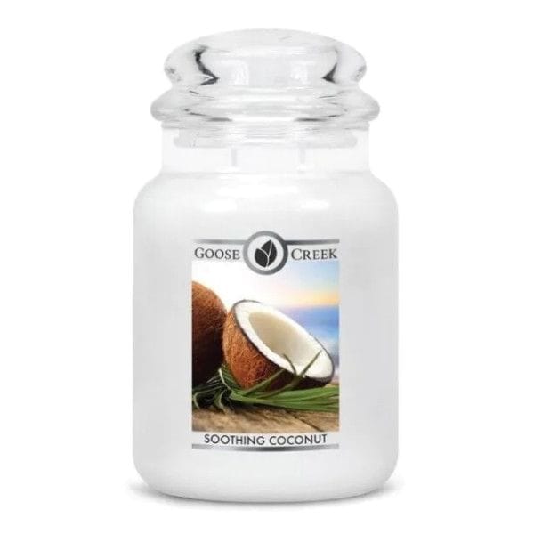 Goose Creek Candle Großes Glas Soothing Coconut