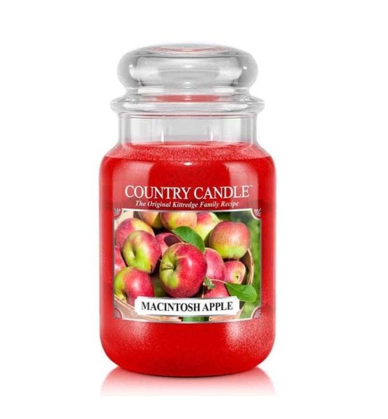 Country Candle Großes Glas Macintosh Apple