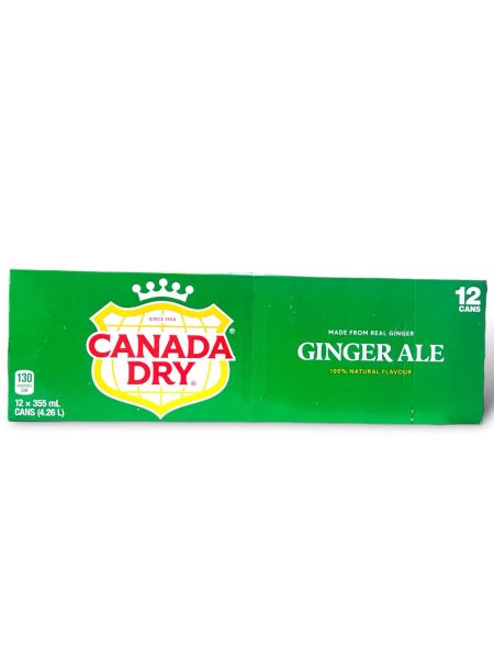 Canada Dry Ginger Ale Erfrischungsgetränk (Dose) (355ml)