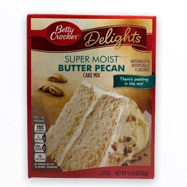Betty Crocker Cake - Butter Pecan
