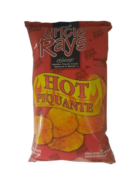 Uncle Rays' Chips Hot Knabbersnack