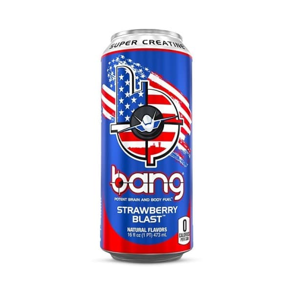 Bang VPX Military Strawberry Blast Energy Drink