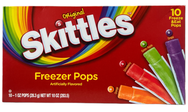 Skittles Freezer Pops Box 283,5g