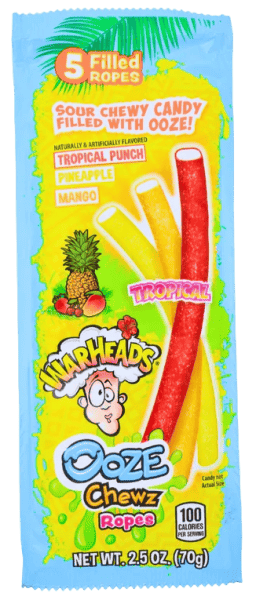 Warheads Ooze Chew Ropes Bonbons