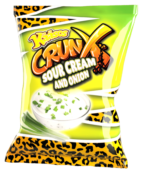 Kääsos Crunx Sour Cream and Onion - Knabbersnack