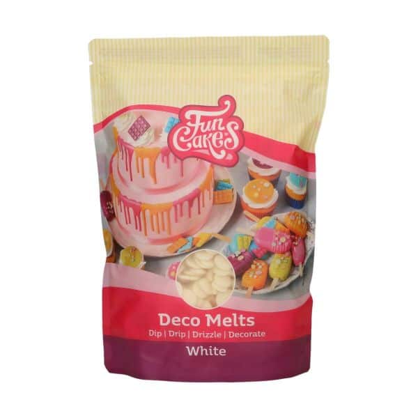 Fun Cakes Deco Melts White Schmelzdrops 1 kg