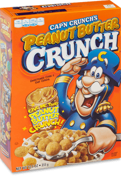 Quaker Cap'n Crunch Peanut Butter (355g)