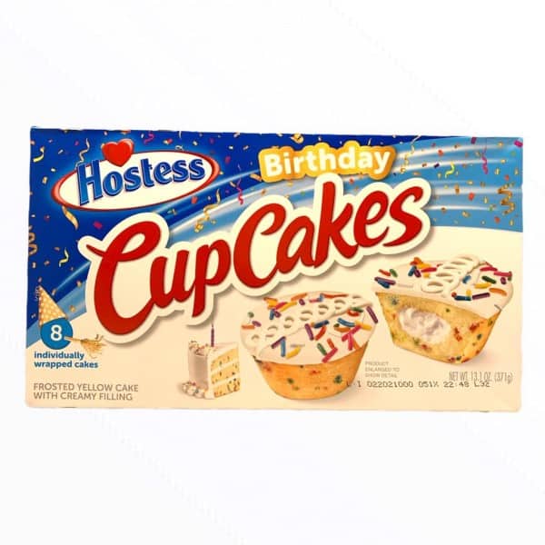 Hostess Birthday Cup Cakes
