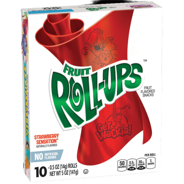 BC Fruit Roll Ups Strawberry