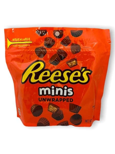 Hershey´s Reese´s Minis Unwrapped Erdnussbutter mit Schokolade