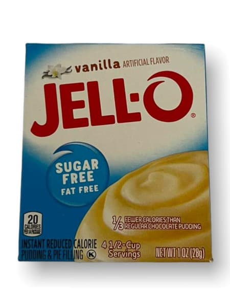 Jello Pudding Vanilla Sugar Free