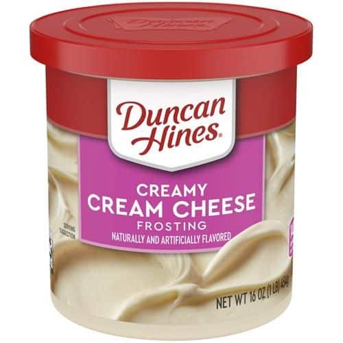 Duncan Hines Frosting- Creamy Cream Cheese Kuchencreme