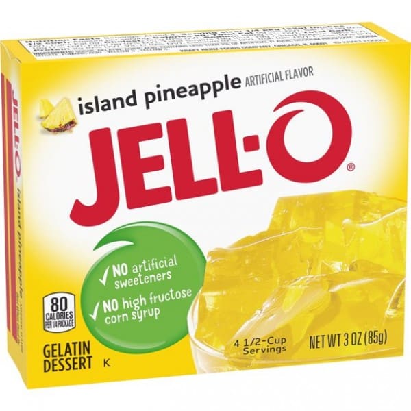 Jell-O Island Pineapple Instant Wackelpudding