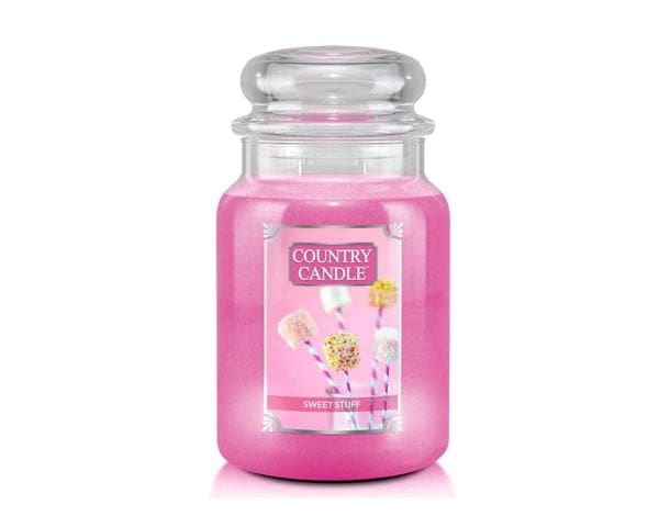 Country Candle Großes Glas Sweet Stuff