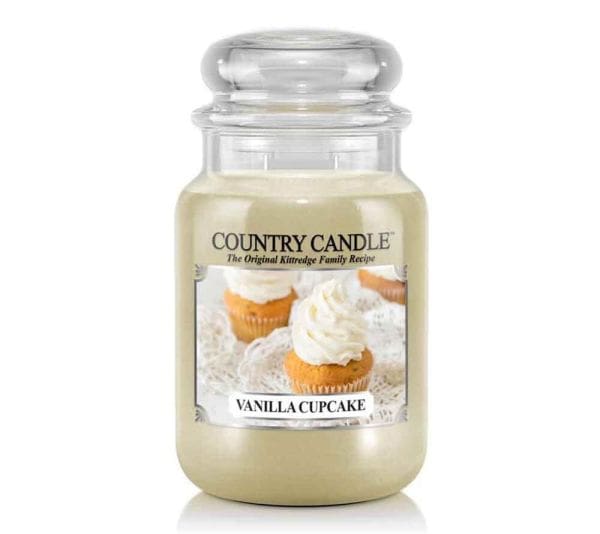 Country Candlegroßesglas Vanilla Cupcake