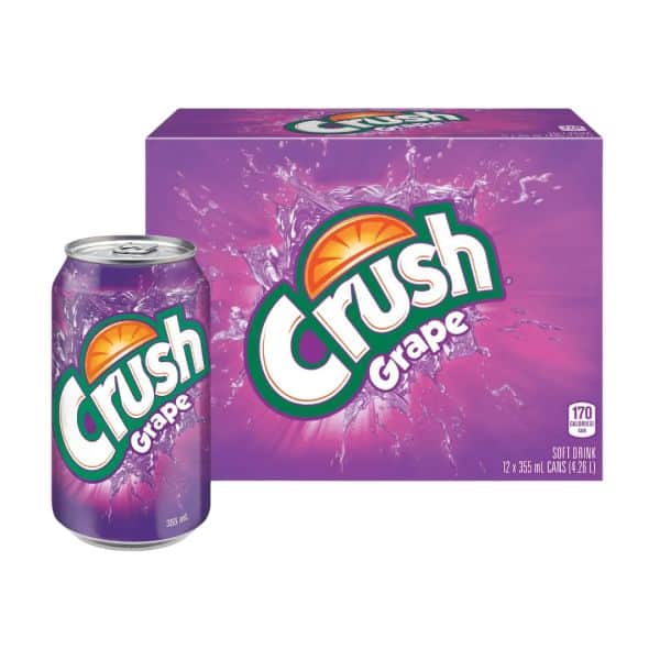 Crush Grape Erfrischungsgetränk (Dose) (355ml.)