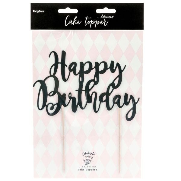 Fun Cakes Cake Topper Happy Birthday - Dekoration