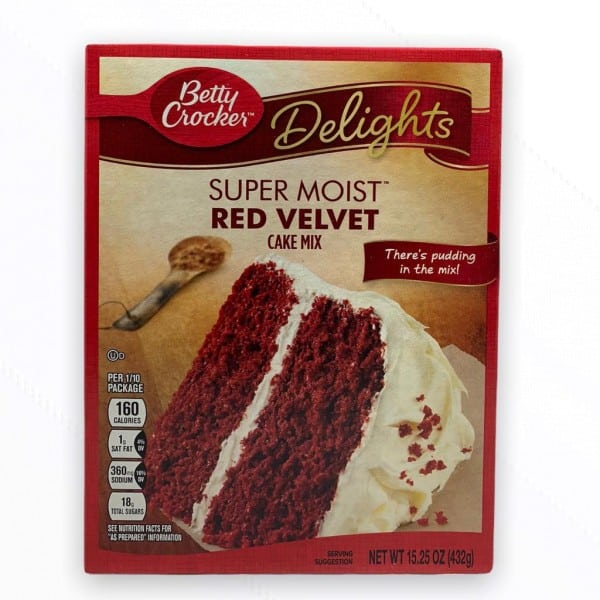 Betty Crocker Cake - Red Velvet