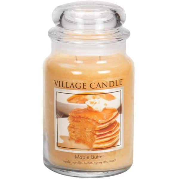 Village Candlegroßesglas Maple Butter
