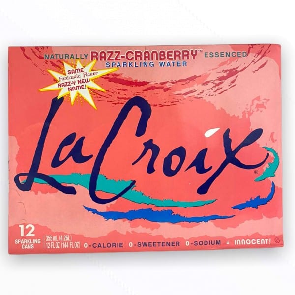 La Croix Razz Cranberry Sparkling Water Erfrischungsgetränk (Dose)