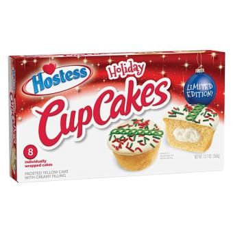 Hostess Birthday Cup Cakes Holiday Edition