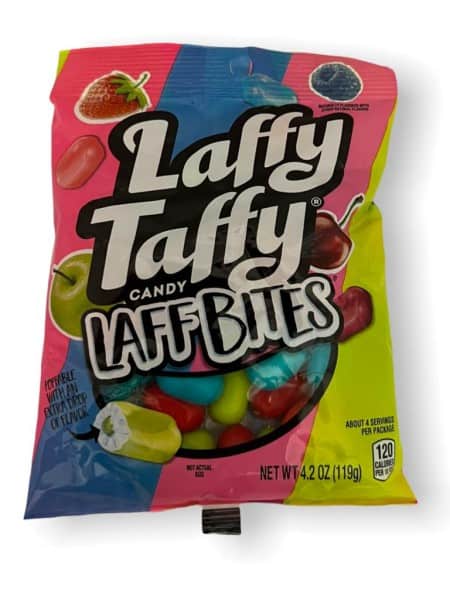 Wonka LaffyTaffy Laff Bites (119g.) Kaubonbons
