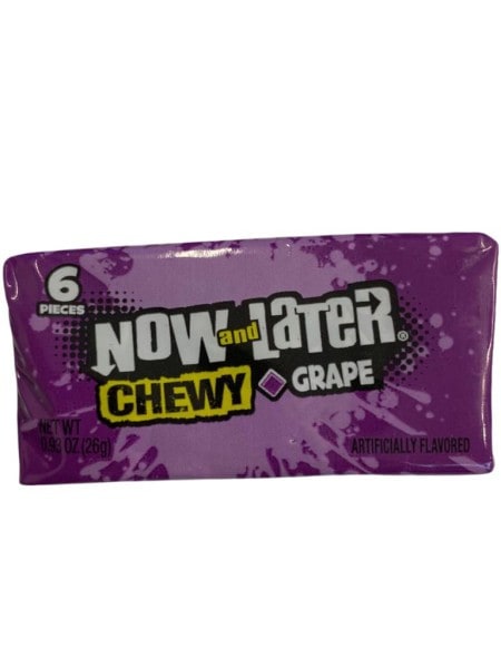 Now and Later Grape Chewy Kaubonbons