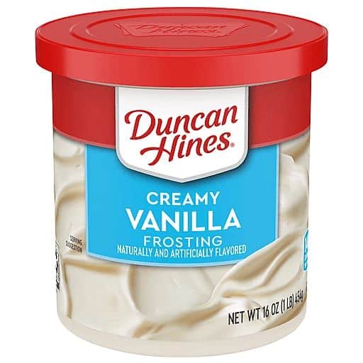 Duncan Hines Frosting- Creamy Vanilla Kuchencreme