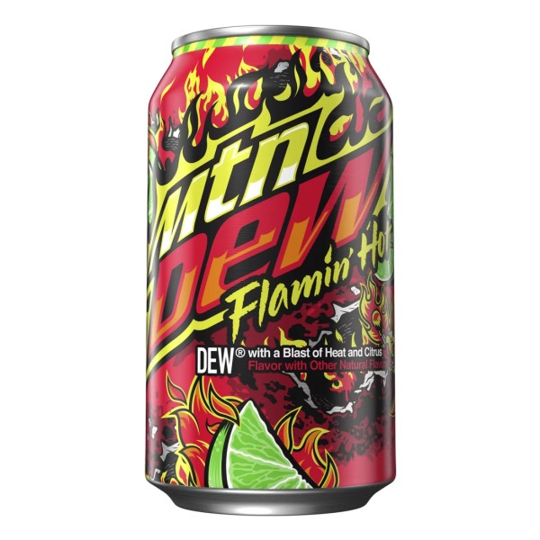 Mountain Dew Flamin Hot (Dose) 355ml. Erfrischungsgetränk